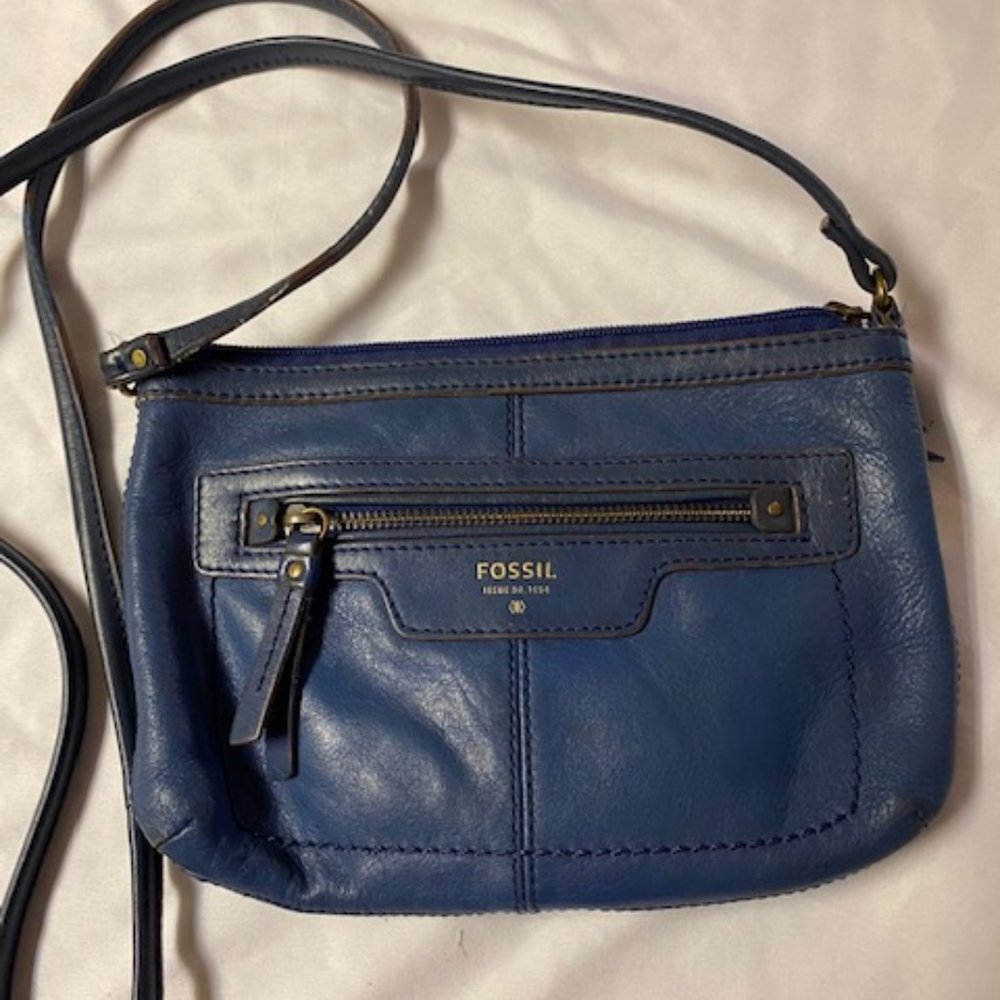 FOSSIL Cross Body Bag - Navy Blue